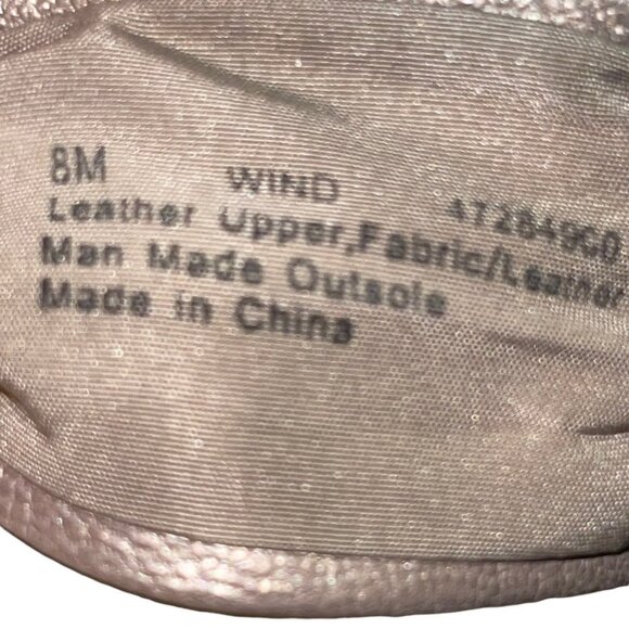 Naya Wind Cork Heel Open Toe Shoe Taupe Size 8 Women's - Picture 6 of 6